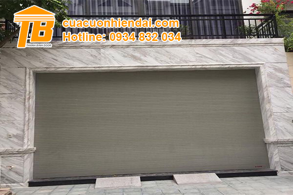Đá ốp viền cửa cuốn – Sự lựa chọn hoàn hảo