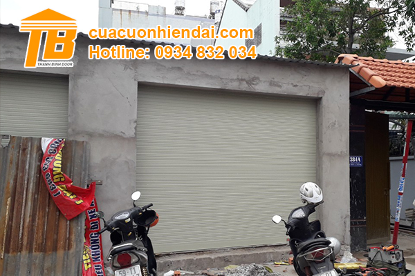 Cách lắp cửa cuốn giúp chống chịu thời tiết