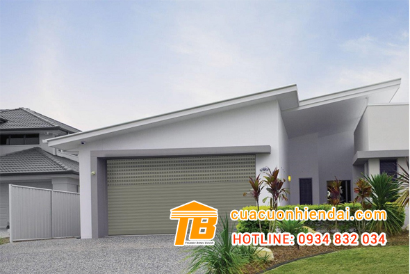 3 mẫu cửa cuốn đẹp thông dụng cho gia đình Việt