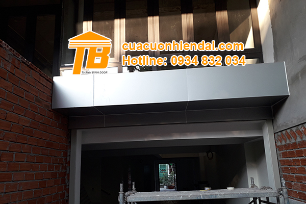 Hộp che cửa cuốn bằng Alu mang tính thẩm mỹ cao