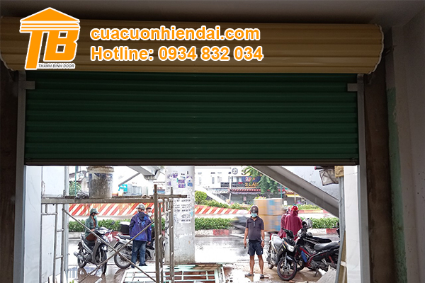 Quy tắc đo kích thước khi lắp đặt cửa cuốn