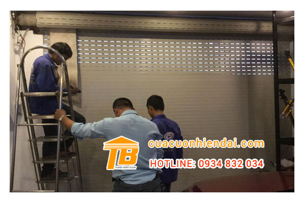 Sửa chữa cửa cuốn chuyên nghiệp ở Bình Thạnh