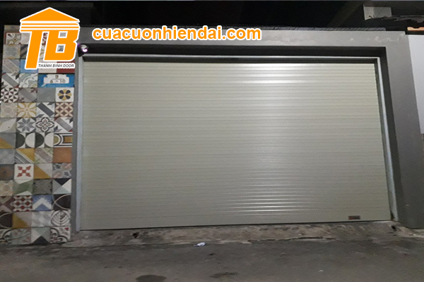 Thiết kế cửa cuốn theo phong cách hiện đại