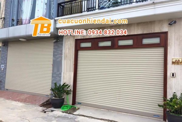 Công trình thi công cửa cuốn quận Bình Thạnh